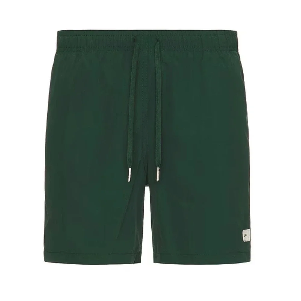 NWT Bather Swim Trunk in Solid Pine
